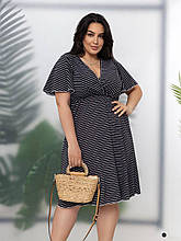 Витончене жіноче плаття, тканина "Софт" 50, 52, 54, 56, 58, 60, 62 розмір 50 52