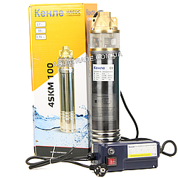 Насос глибинний Кенле 4SKM 100-0,75kW Водяний вихровий насос для води для свердловини