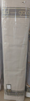 Тканина для пошиття постільної білизни 220 см кремова бежева Бязь Gold Lux однотонна, рулон 50м, Пакистан, фото 2