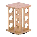 Набір ємностей для спецій на квадратній підставці 12 шт. Kamille, фото 4