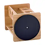 Набір ємностей для спецій на квадратній підставці 12 шт. Kamille, фото 5