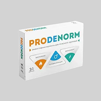 Prodenorm (Проденорм) капсулы от простатита