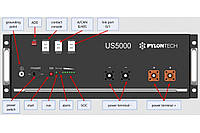 Аккумулятор литиевый для солнечных электростанций / АКБ литий ионный для ИБП 48 В Pylontech US5000