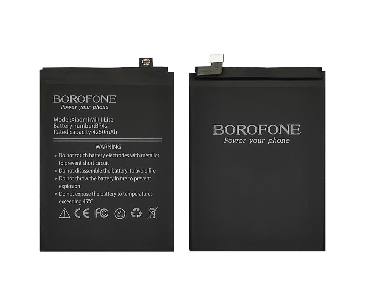 Акумулятор Borofone BP42 для Xiaomi Mi 11 Lite, 4250 mAh Original PRC
