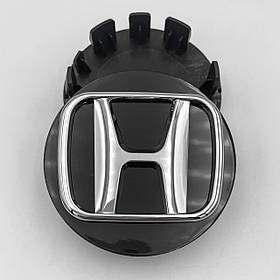 Ковпачки (заглушки) на литі диски HONDA (Хонда) 62 мм Чорні 08W17SEA6M00