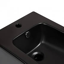 Біде підлогове Qtap Scorpio Matt black, фото 4