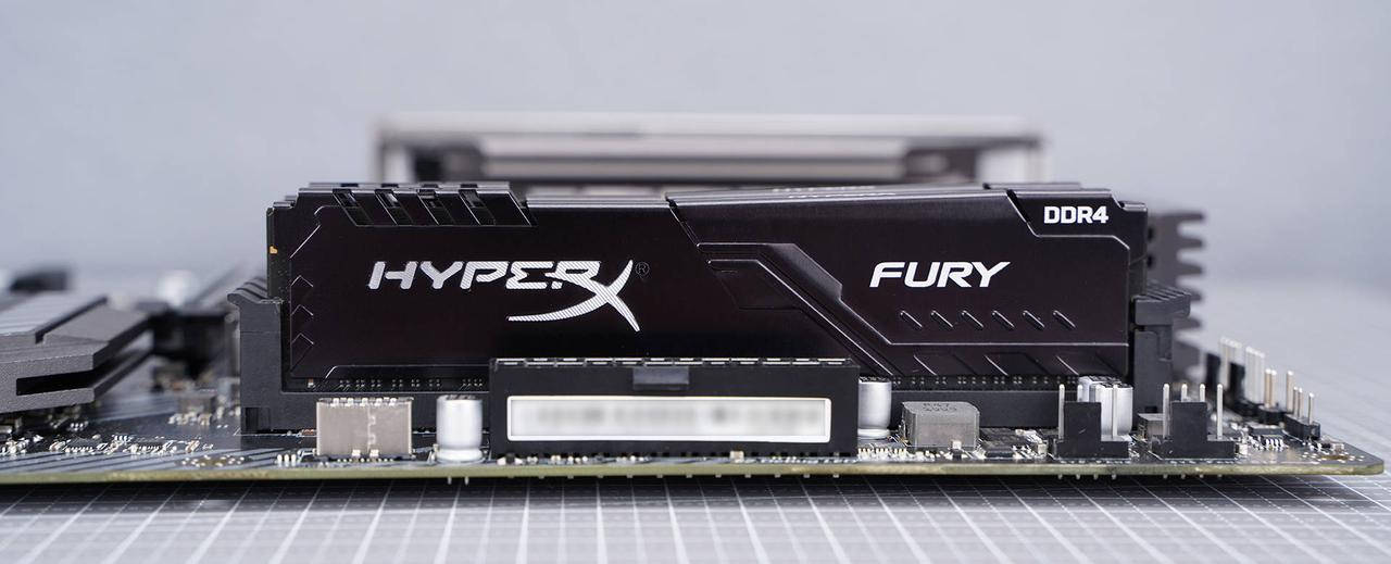 HyperX FURY BEAST DDR4 8GB 3200MHz 2枚 DDR4 3200MHz 8Gb HyperX Fury (HX432C16FB3/8) PC4-25600 Black