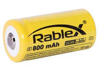 Аккумулятор Rablex 16340 Li-ION 3.7v (800 mAh)