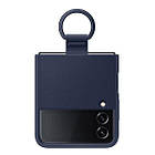 Чохол Samsung Silicone Cover With Ring Navy для Galaxy Flip 4 EF-PF721TNEGWW, фото 5