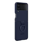 Чохол Samsung Silicone Cover With Ring Navy для Galaxy Flip 4 EF-PF721TNEGWW, фото 4