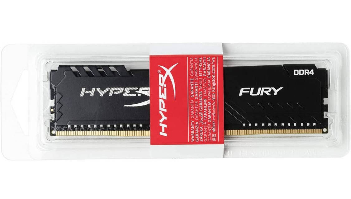 DDR4 3200MHz 8Gb HyperX Fury (HX432C16FB3/8) PC4-25600 Black