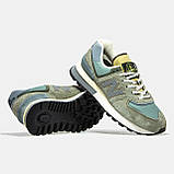 Чоловічі кросівки New Balance 574 Legacy x Stone Island, замшеві кросівки нью беленс ню беланс 574 нб NB 574 легасі стоун айленд, фото 5