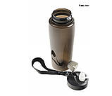 Пляшка для води Mil-Tec 600 мл Smoke 14519702, фото 3