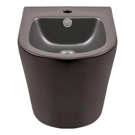 Біде підвісне Qtap Scorpio Matt black, фото 2