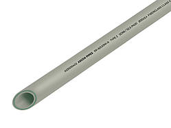 Труба PPR FiBER Ø20*3,4mm SDR 6.0/S2.5/PN20 сірого кольору 2/50 ASCO®