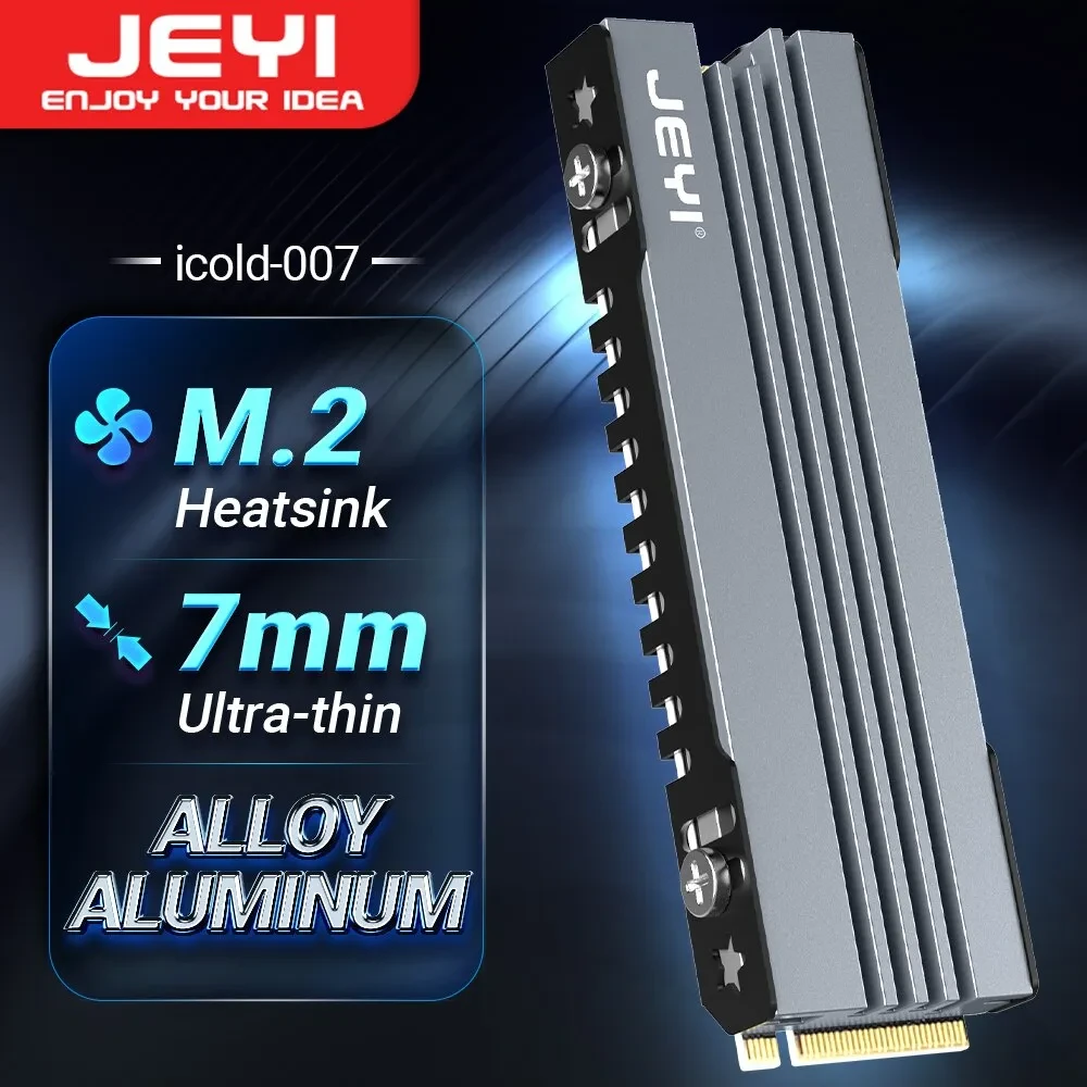 Радіатор для SSD, M2, 2280, nvme JEYI Cooler