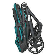 Коляска прогулянкова El Camino ME 1099 LYRA Sea Green чохол на ніжки | Дитяча коляска Ель Каміно Ліра бірюзова, фото 10