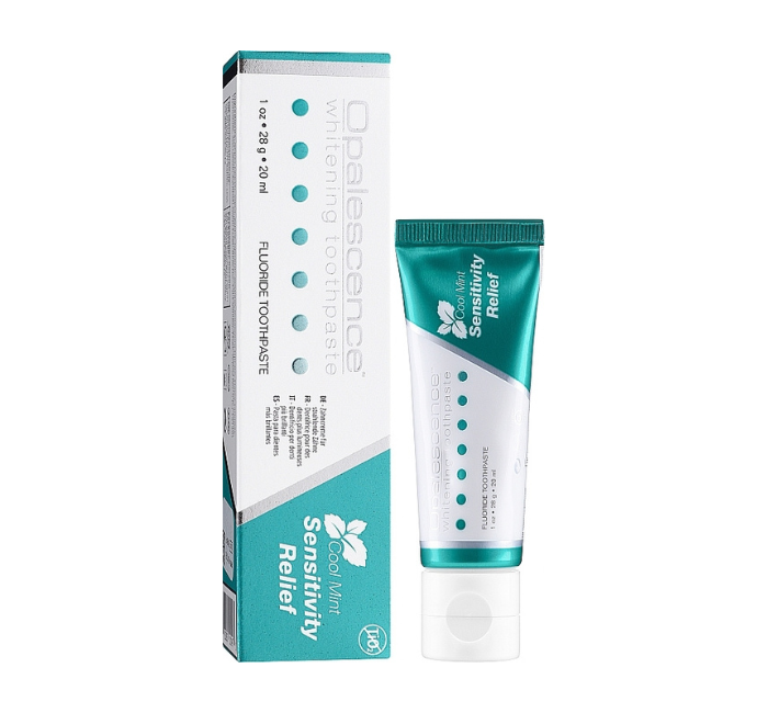 Зубна паста для підтримання ефекту відбілювання (Opalescence Whitening Sensitivity Relief) тюбик 133 г, фото 1