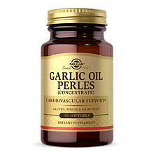 Часникова олія Solgar Garlic Oil Perles 100 Softgels
