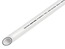 Труба PPR білого кольору із сірою серцевиною Базальт PN20 Ø 20*3, mm 2/60 ASCO