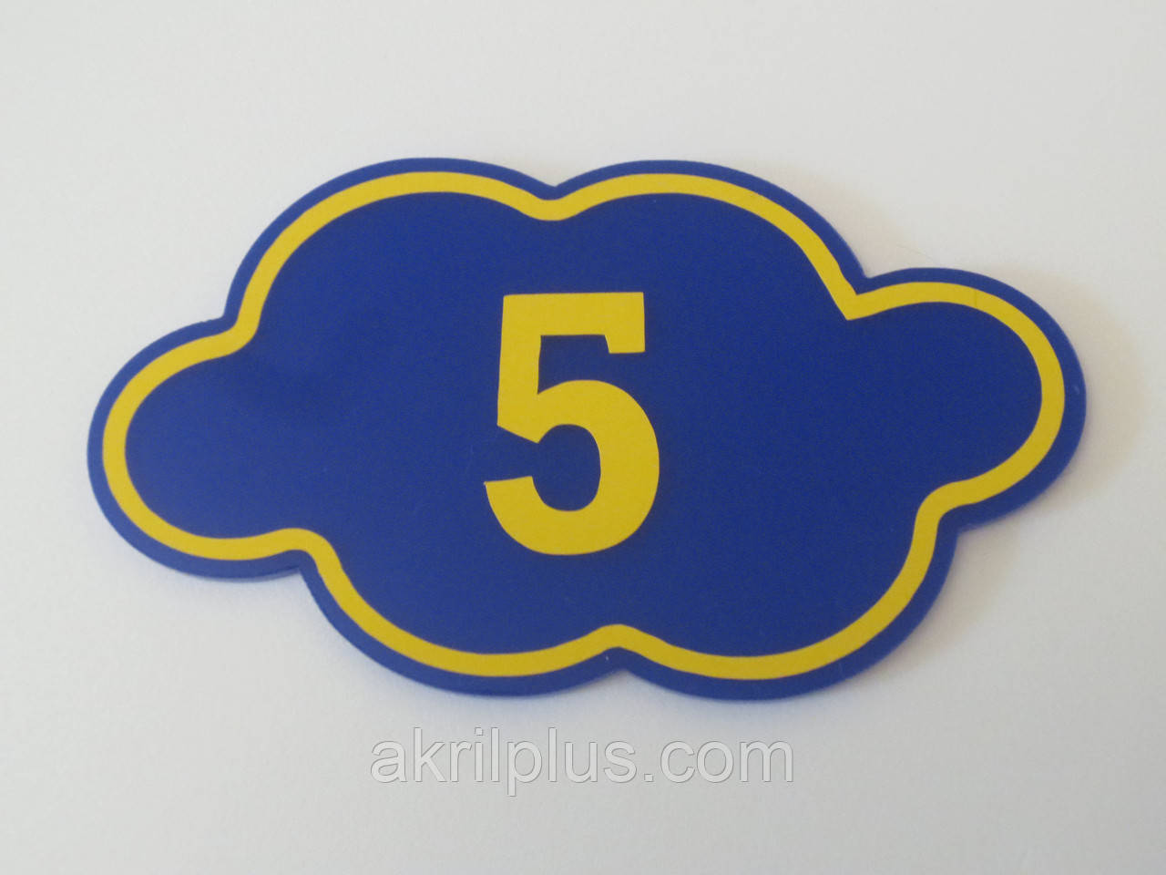 Номерки на шафки, камери зберігання, двері 100*50 мм