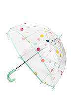Зонт детский Зеленый в горошек
