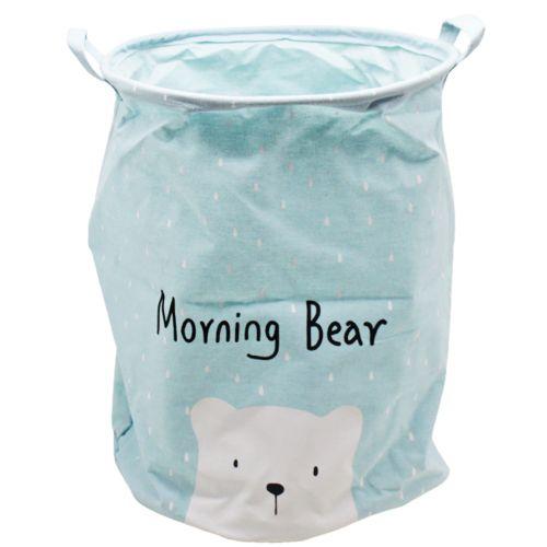 Кошик для іграшок і білизни Hello my bear блакитний, фото 1