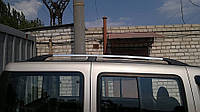 Fiat Doblo рейлинги дуги багажник на крышу для FIAT Фиат Doblo 2000-2010;2010- /коротк.база /Хром /Abs 2