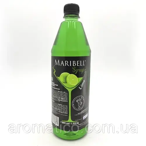 Сироп ТМ Maribell Лайм 1л ПЕТ