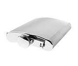 Фляга з неіржавкої сталі Mil-Tec Silver 220 мл 14520018-008, фото 2