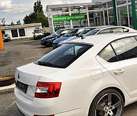 Skoda Octavia A7 2013- Спойлер козырек заднего стекла на заднее стекло Skoda Шкода Octavia A7 2013- 2