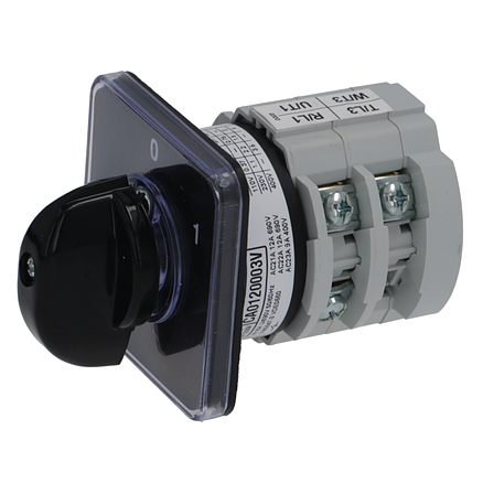 Перемикач 0-1 Bremas CA0120003V (серія A1200V) AC21A 12A/16A 690V для піца-печі Pizza Group та ін. обладнання, фото 1