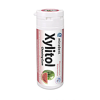 Жувальна гумка з ксилітолом Miradent Xylitol chewing gum Кавун 30 шт