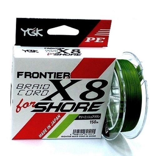 Шнур YGK Frontier Braid Cord X8 150 м (зелений)