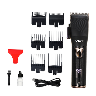 Професійна машинка для стрижки VGR Professional Premium Black (V-280-BL), фото 3