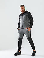 Мужской спортивный костюм Nike демисезонный с капюшоном Найк fms