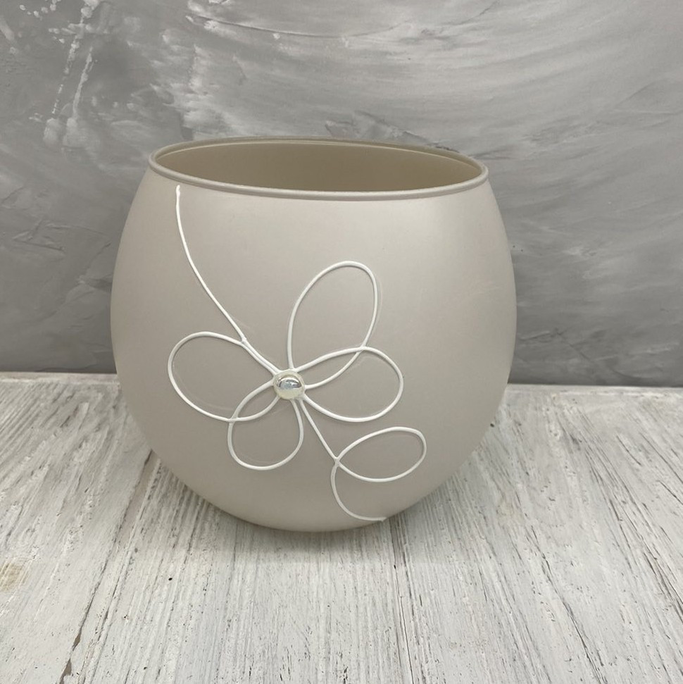 Ваза - куля какао "Містерія" h=15 см (2,2 л.), фото 1