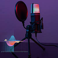 Конденсаторний USB-мікрофон Yanmai SF666R Черный