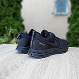 Кросівки чоловічі Nike Flyknit Racer зимові термо-чорні, низькі водонепроникні модні теплі, фото 7