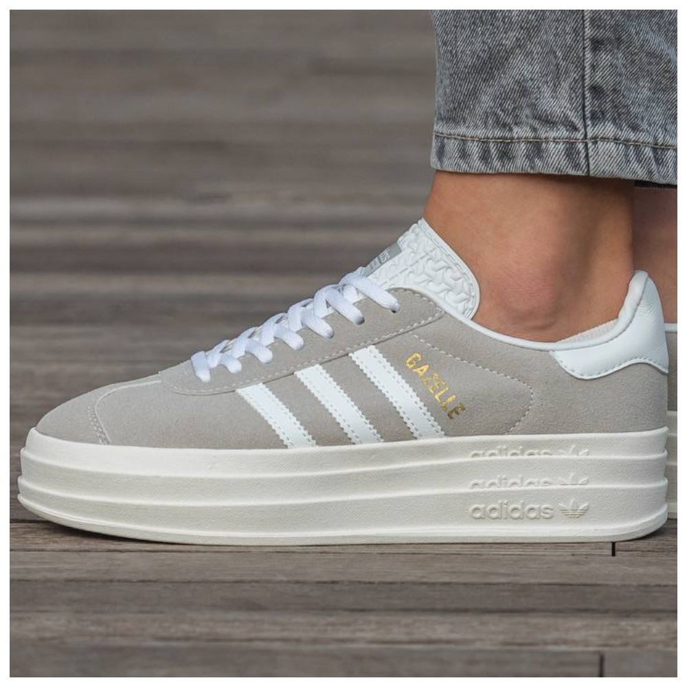 Adidas Gazelle Bold Platform Grey White ID 1910501380 2070 Prom.ua