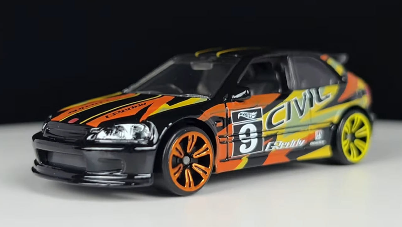 Hot wheel best sale civic type r