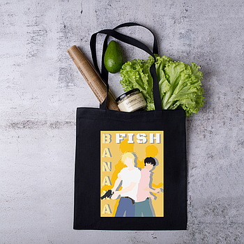 Шоппер,сумка з принтом аніме "BANANA FISH | БАНАНОВА РИБА "