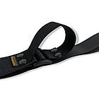 Ремінь збройовий триточковий Ragnarok з посиленим карабіном Чорний, фото 3