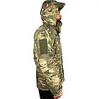 Бушлат зимовий на флісі Саржа розмір 60/62 Мультикам, фото 9