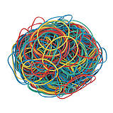 Гумки для грошей 500г/уп кольорові Delta D4622, фото 2