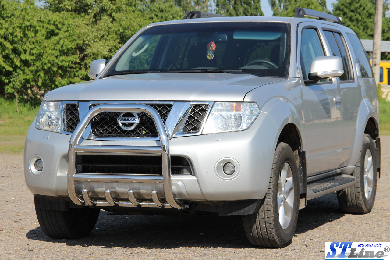 Кенгурятник Nissan Pathfinder 05-13 защита переднего бампера ...