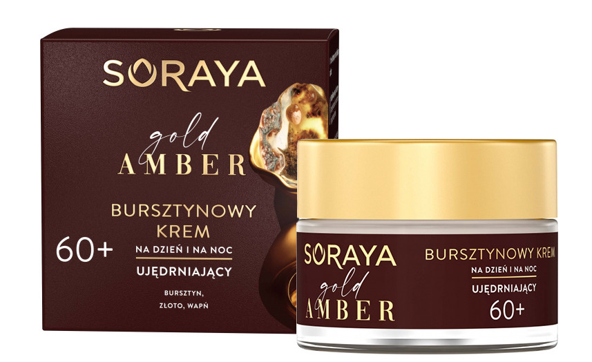 Крем зміцнюючий для обличчя Soraya Amber 60+