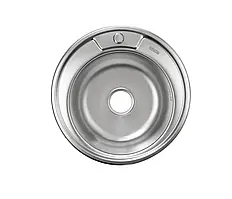 Мийка врізна MONRO 490 (06/160) Satin кругла