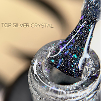 Топовое покрытие светоотражающее Crooz Top SILVER CRYSTAL, 8мл