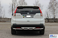 Honda CR-V 15+ защитная дуга защита заднего бампера на для Хонда СРВ Honda CR-V 15+ d60х1,6мм 2